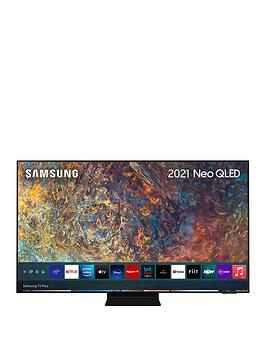 Samsung 2021 55 Inch Qn90A Flagship Neo Qled 4K Hdr 2000 Smart Tv - Black