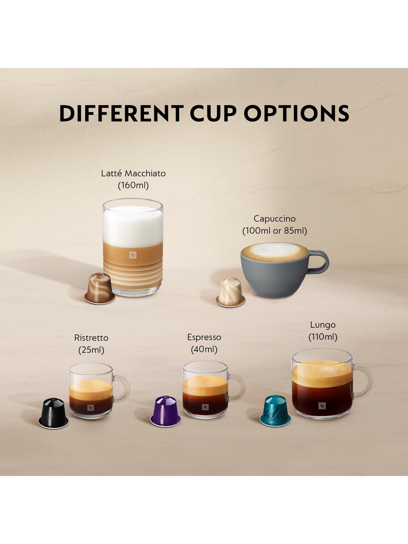 Image 5 of 8 of Nespresso Lattissima One Coffee Machine by De&rsquo;Longhi - EN510.W - Black