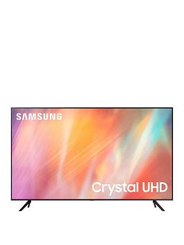 Samsung 2021 43 Inch Au7100 Uhd 4K Hdr Smart Tv - Black