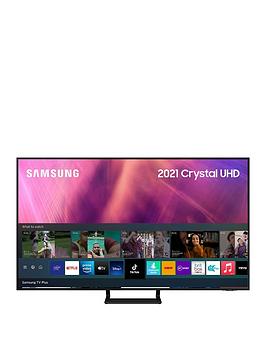 Samsung 2021 55 Inch Au9000 Crystal Uhd 4K Hdr Smart Tv - Black