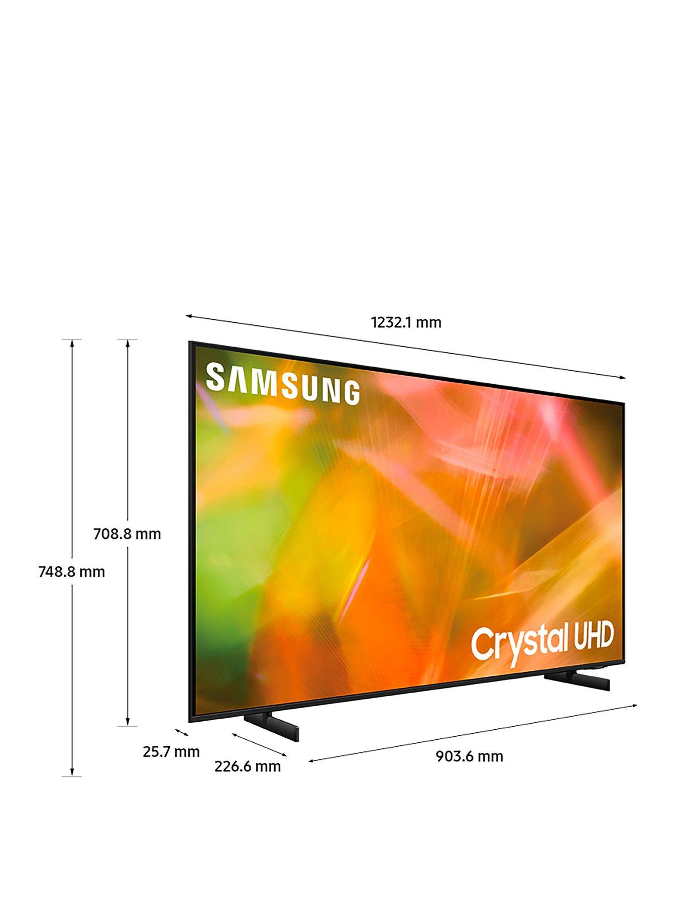 Samsung 2021 AU8000, 55 inch, Crystal, 4K UHD, Smart TV very.co.uk