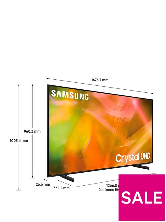 stillFront image of samsung-2021-75nbspinch-au8000-crystal-uhd-4k-hdr-smart-tv-black