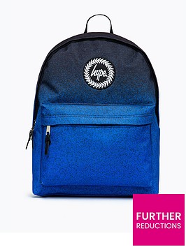 hype-boys-black-blue-speckle-fade-backpack-blackblue