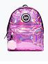 hype-girls-pink-holographic-backpack-pinkfront