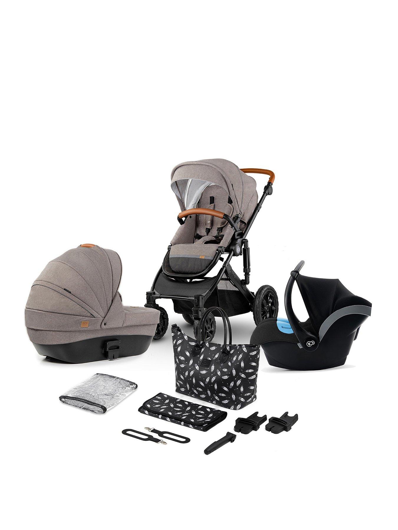 Kinderkraft Prime 2020 3 in 1 Travel System Beige