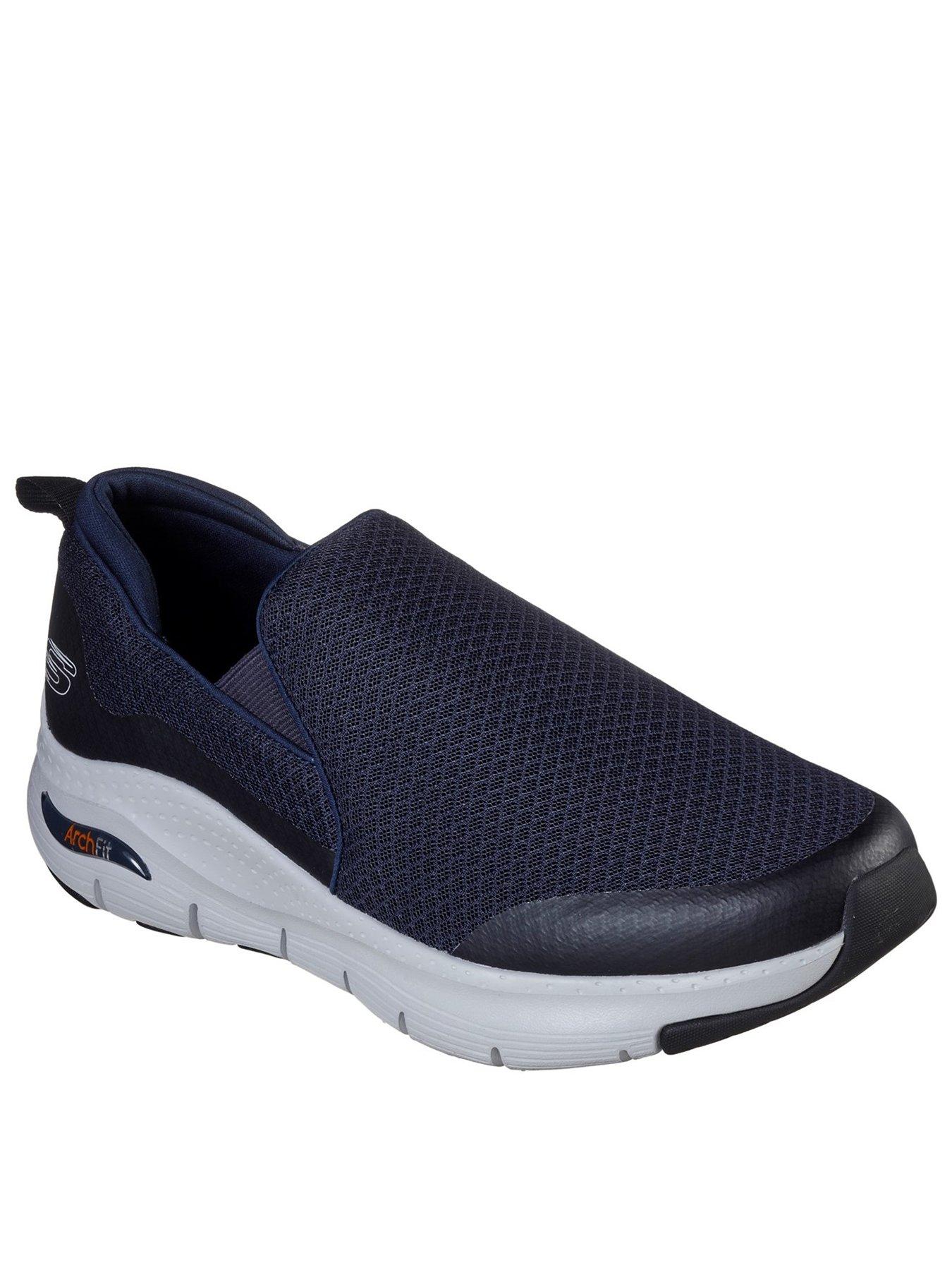  Arch Fit Mesh Twin-Gore Slip-On - Navy