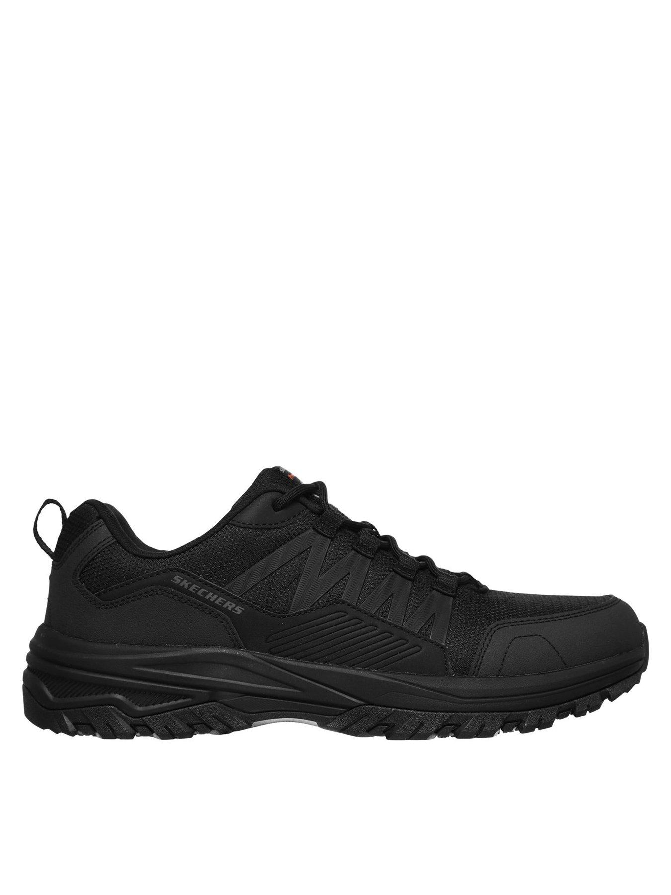 Skechers Work Fannter Trainers - Black | very.co.uk