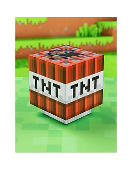 Product photograph of Minecraft Tnt Light With Sound from very.co.uk