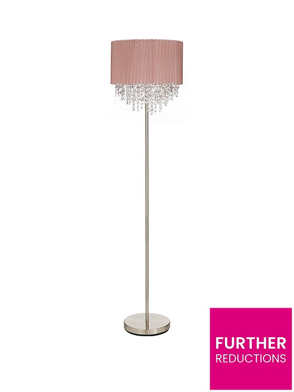 Arabella Floor Lamp Very Co Uk, Floor Lamp With Acrylic Shade Uk