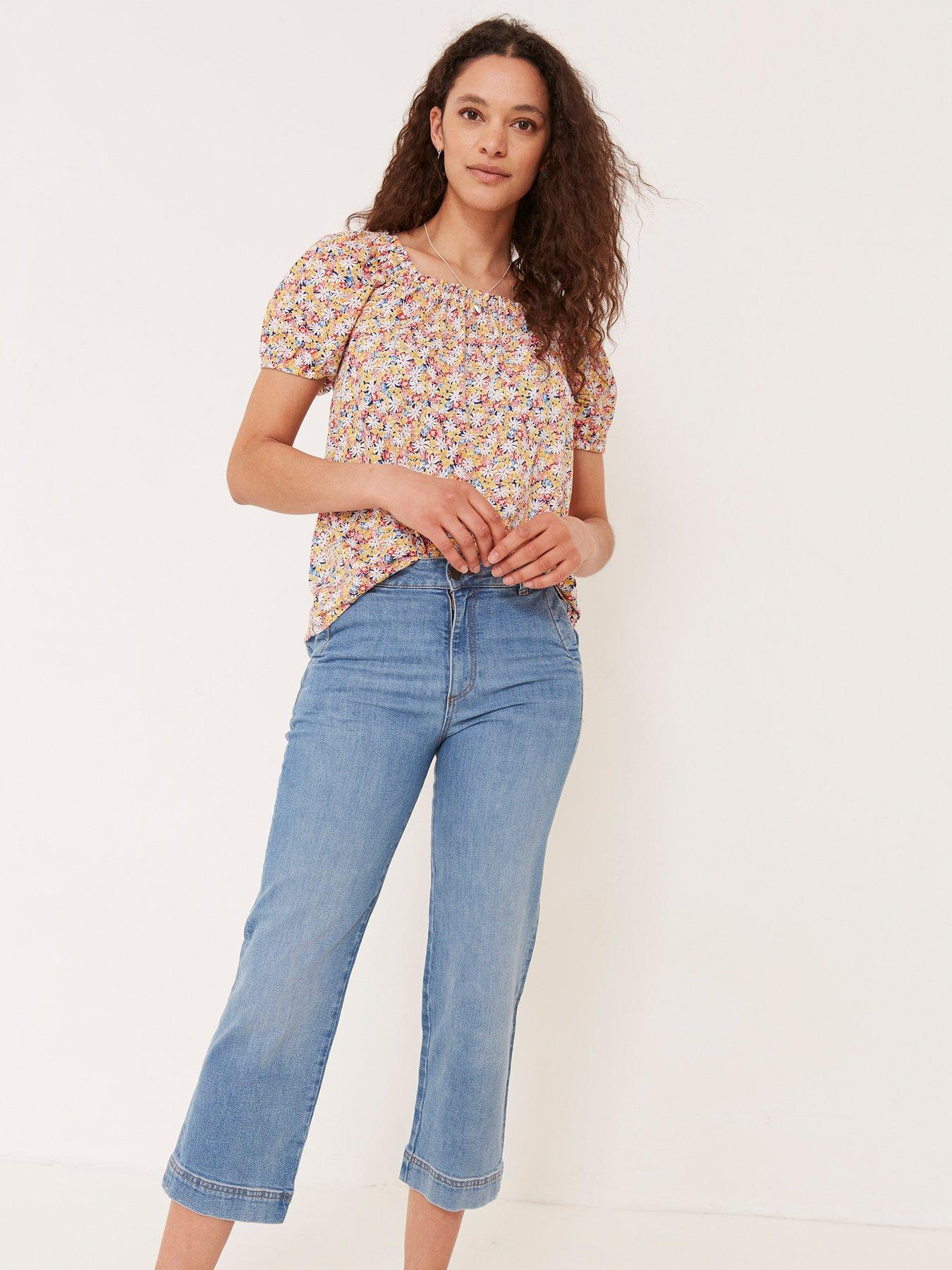 white bardot top size 18