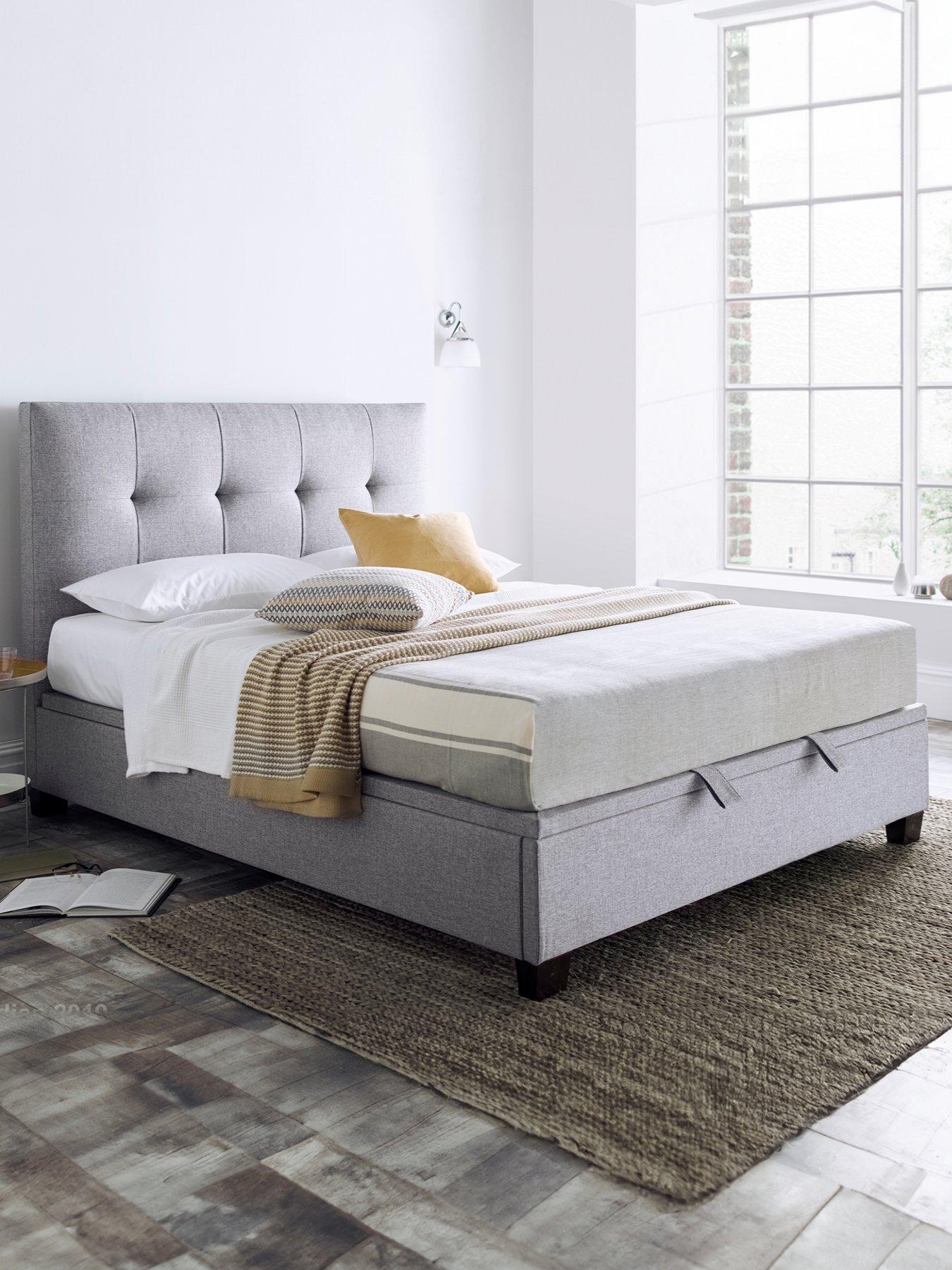 undefined Reeves End Lift Up Ottoman Storage Bed with Airsprung Mattress Options (Buy  &  SAVE!)