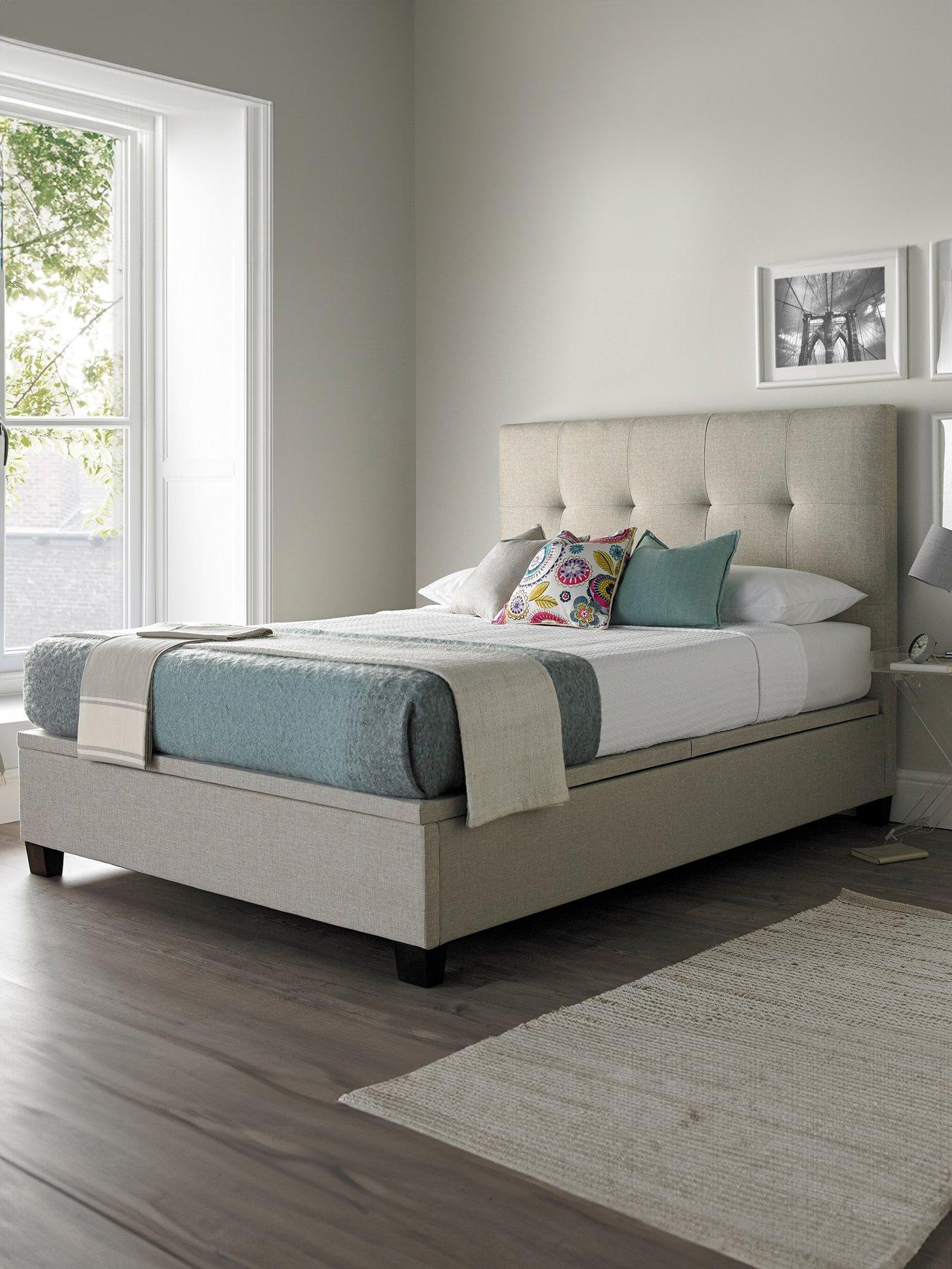 undefined Reeves End Lift Up Ottoman Storage Bed with Airsprung Mattress Options (Buy  &  SAVE!)