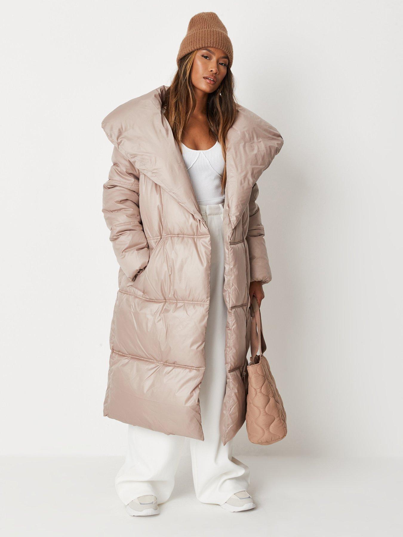 missguided duvet coat