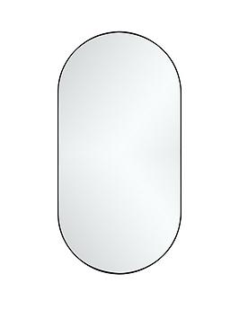 Product photograph of Madison Oval Wall Mirror from very.co.uk