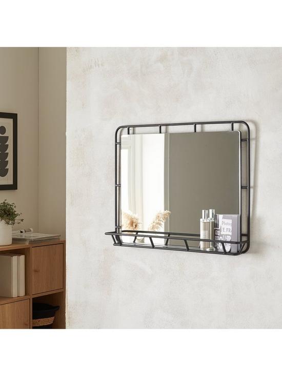 stillFront image of nova-wall-mirror-with-shelf