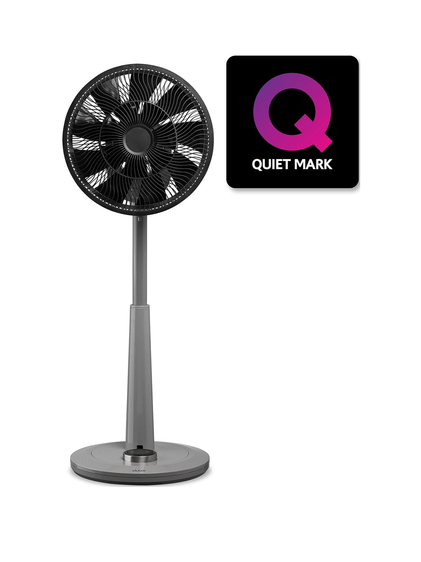 Product photograph of Duux Whisper Fan - Grey from very.co.uk