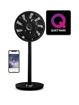 Product photograph of Duux Whisper Flex Smart Wireless Fan - Black from very.co.uk