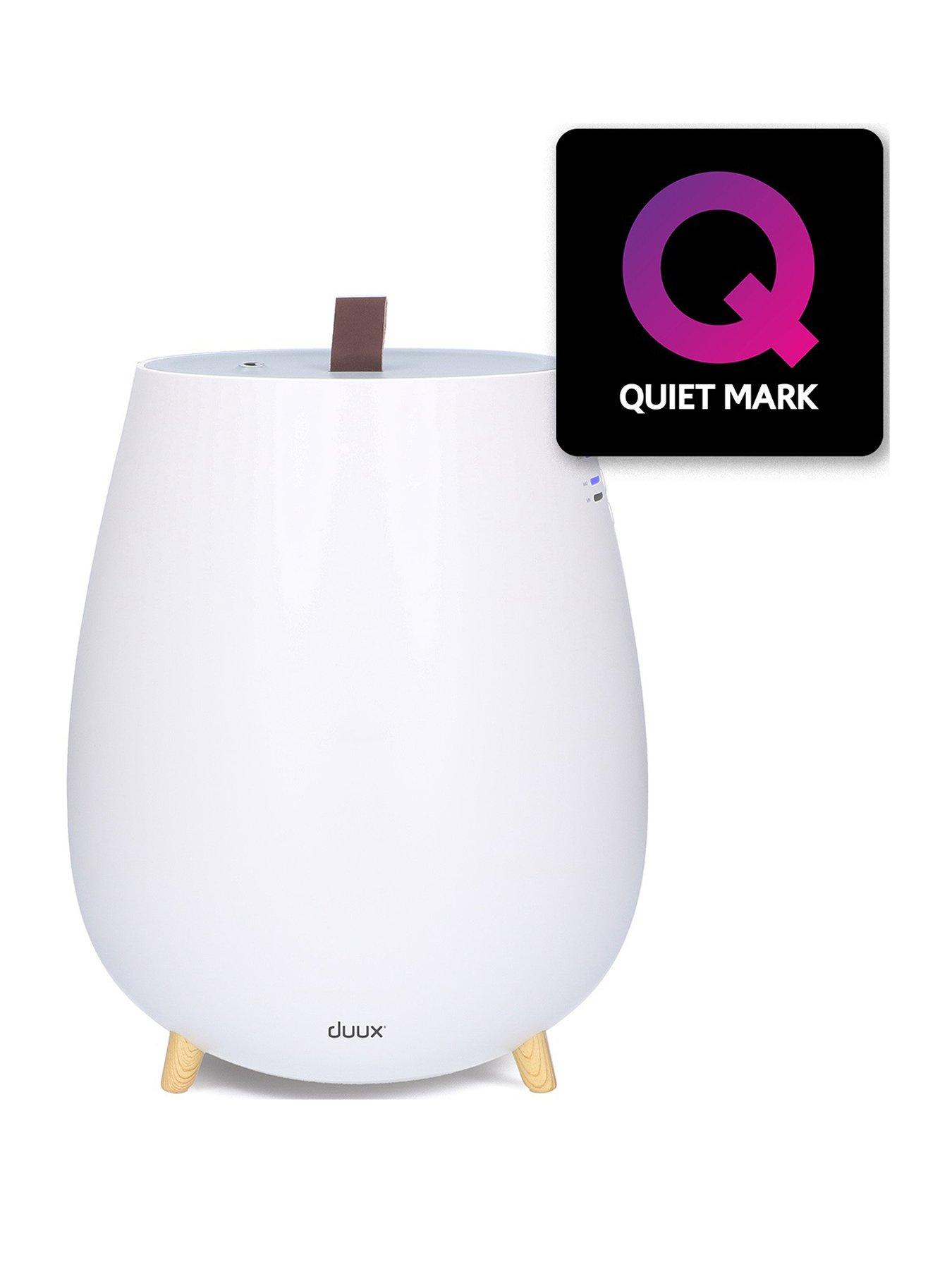Product photograph of Duux Tag Ultrasonic Humidifier - White from very.co.uk