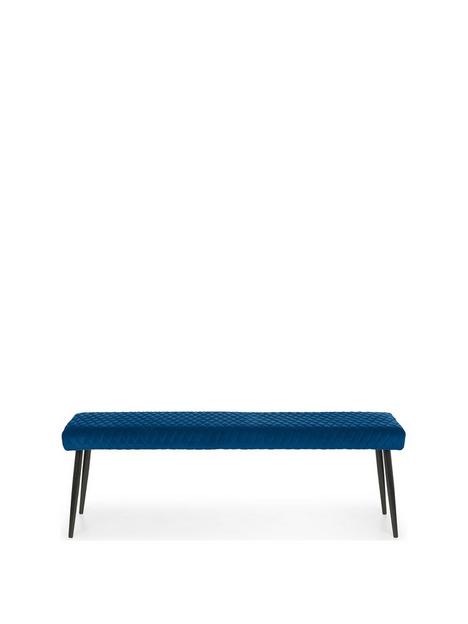julian-bowen-luxe-low-bench-blue