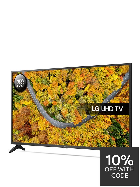 stillFront image of lg-50up75006lf-50-inch-4k-ultra-hd-hdr-smart-tv-black