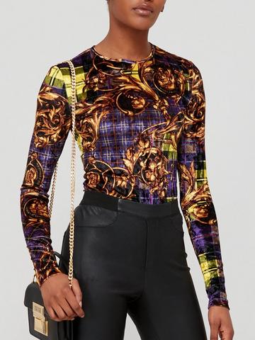 Details about   Versace Jeans Couture Leopard Print Bold T-shirt Black