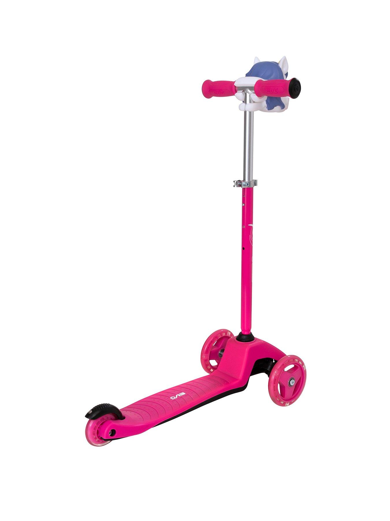 Unicorn scooter with 2 light best sale up wheels