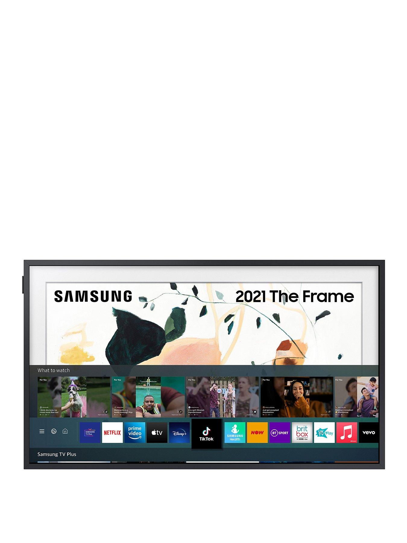 Samsung 21 65 Inch The Frame Art Mode Qled 4k Hdr Smart Tv Black Very Co Uk
