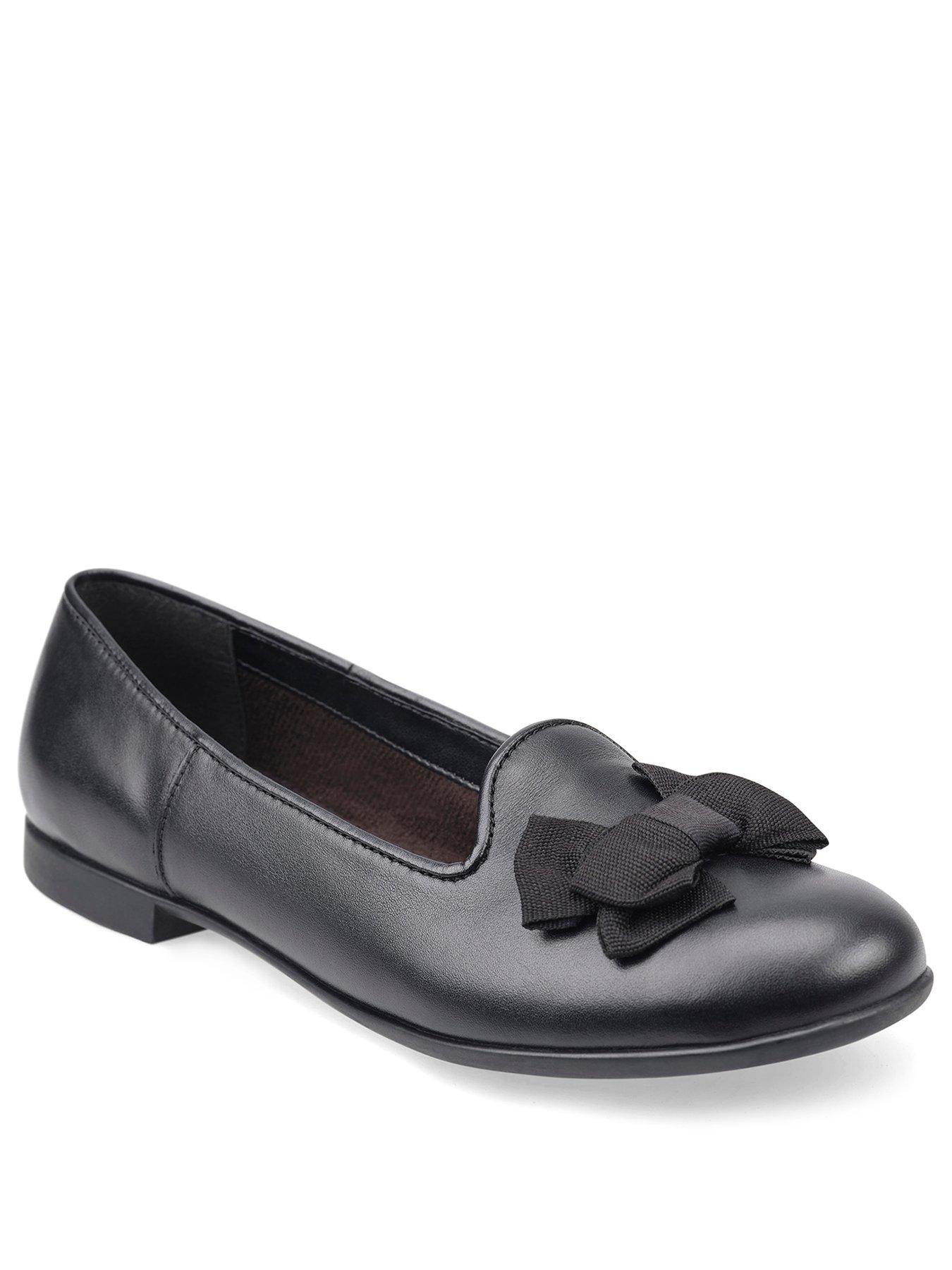 Black slip store on shoes school