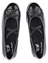  image of start-rite-girlsnbspidol-patent-leather-slip-onnbspschool-shoes-with-bow-black