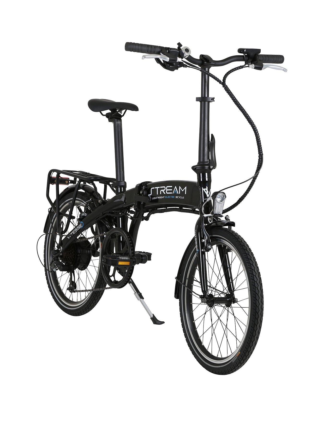Vitesse Stream Folding Electric Bike 20 Inch very.co.uk