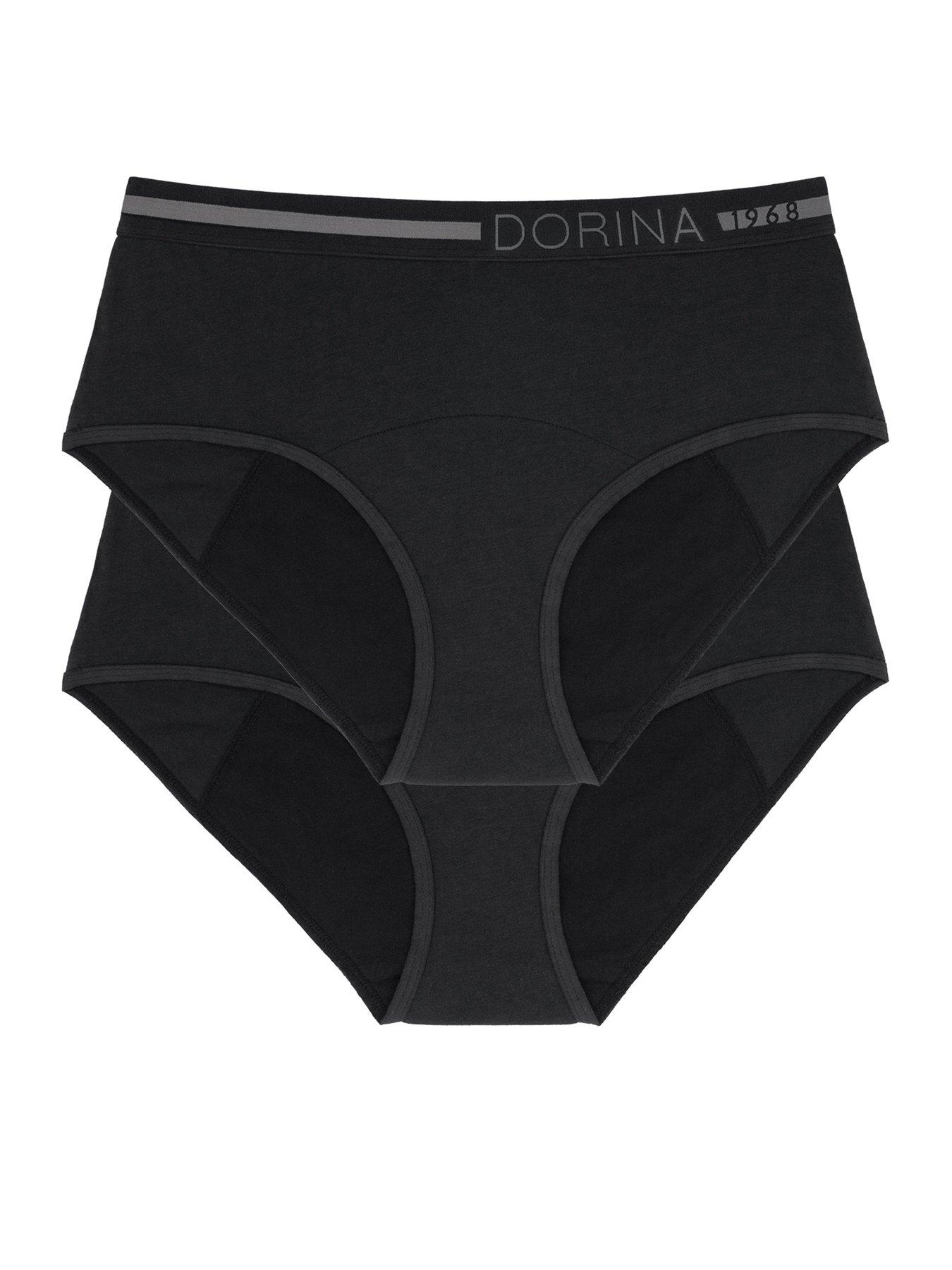 Image 2 of 4 of DORINA Moon 2 Pack Midi Nighttime Period Pants - Black