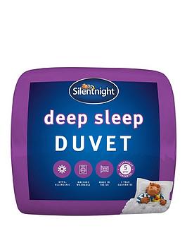 Product photograph of Silentnight Deep Sleep 13 5 Tog Duvet - White from very.co.uk