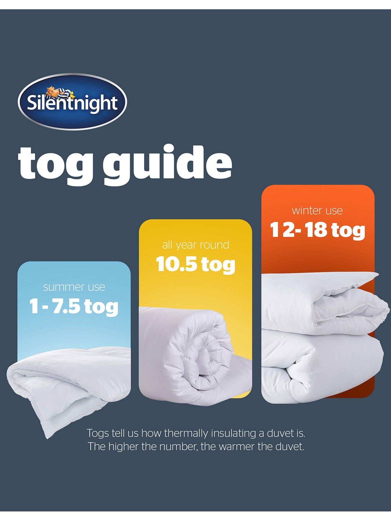 Image 5 of 7 of Silentnight Deep Sleep 13.5 Tog Duvet - White