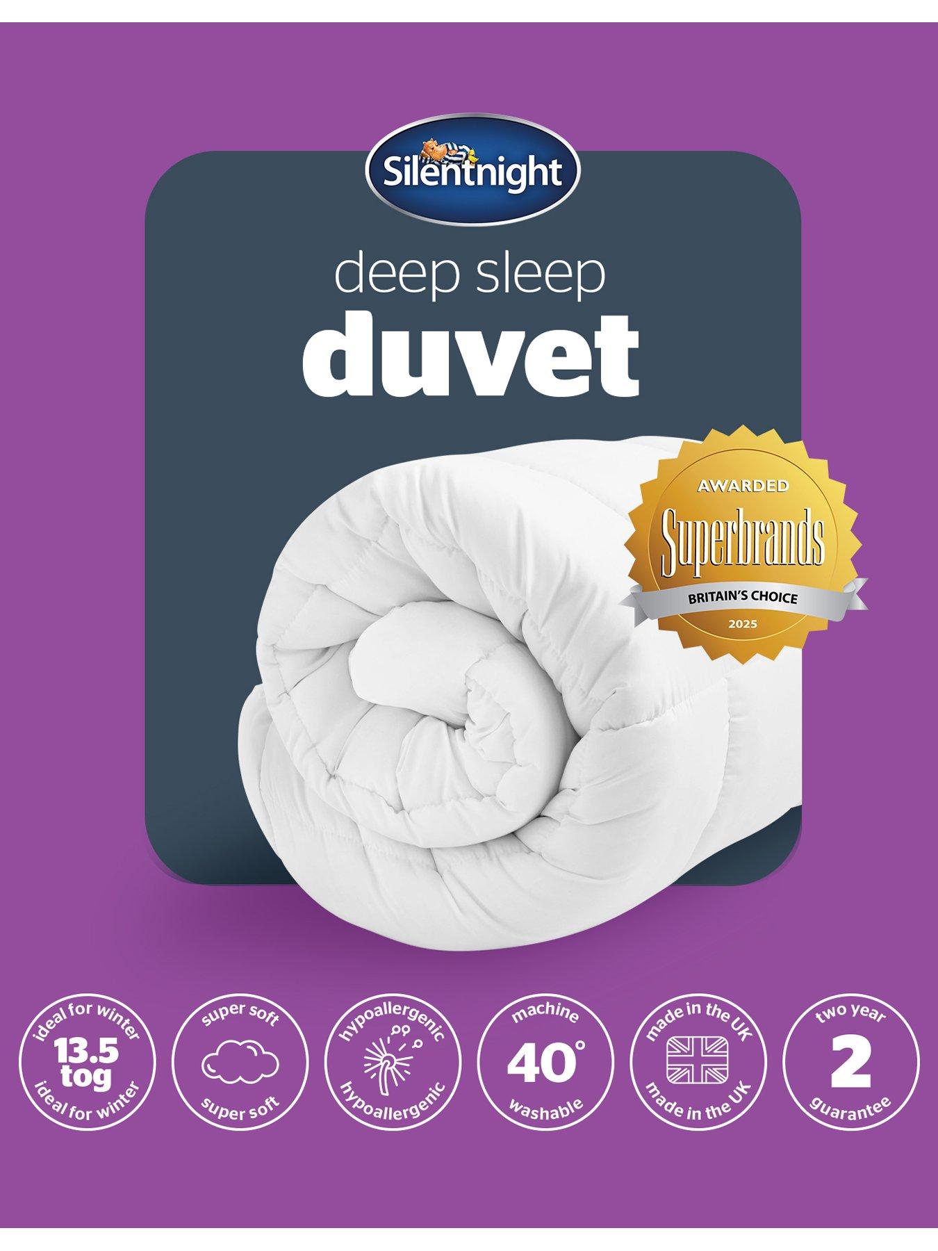 Image 7 of 7 of Silentnight Deep Sleep 13.5 Tog Duvet - White