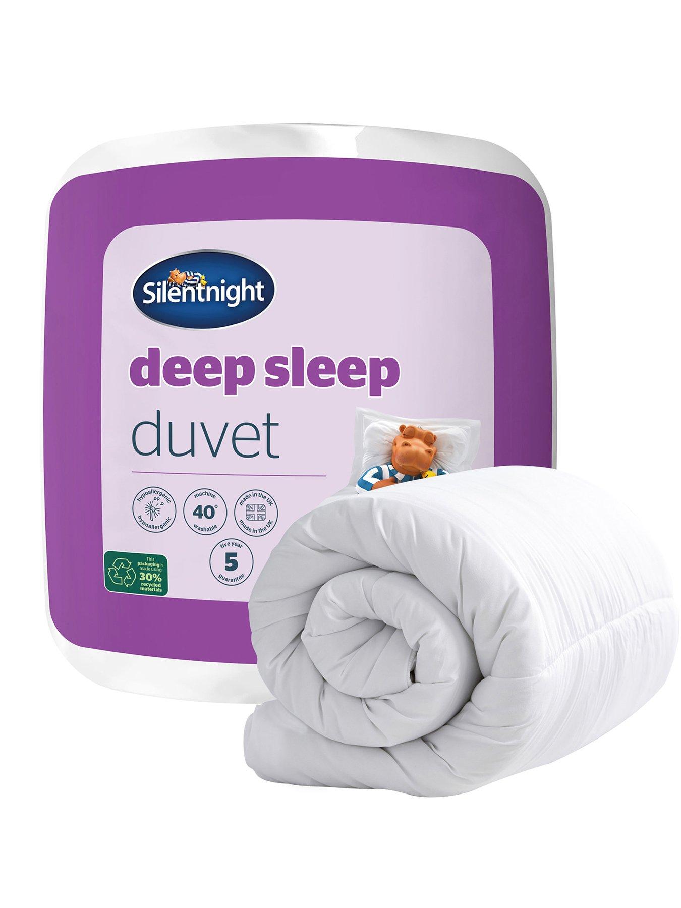 Image 1 of 7 of Silentnight Deep Sleep 15 Tog Duvet - White