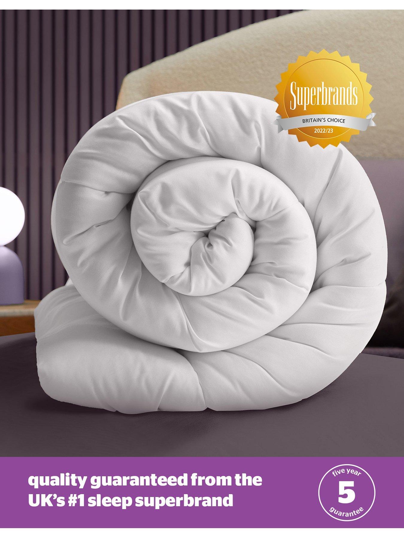 Image 6 of 7 of Silentnight Deep Sleep 15 Tog Duvet - White