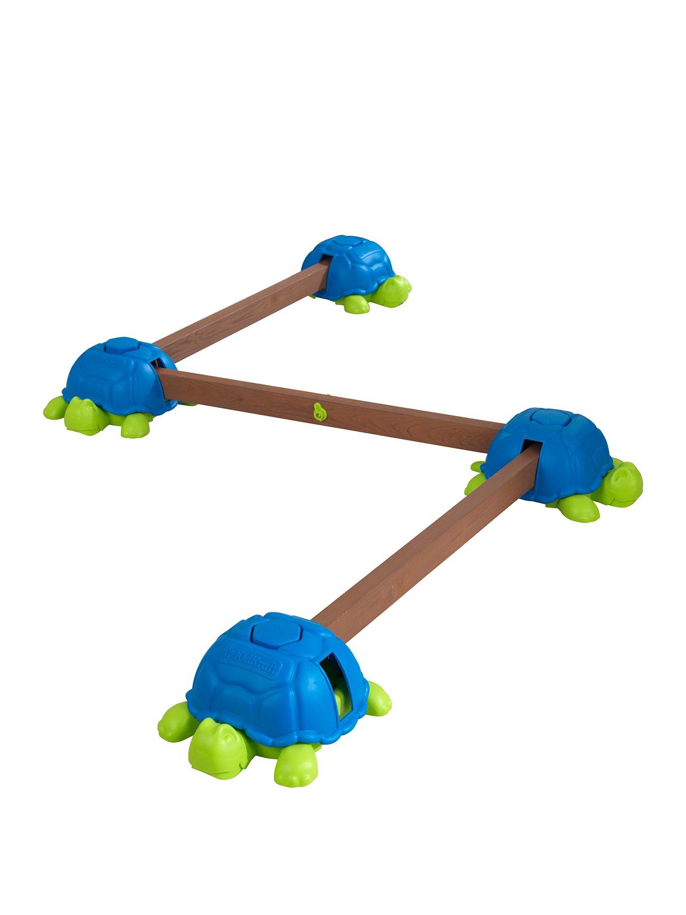 Product photograph of Kidkraft Turtle Totter Balance Beam from very.co.uk