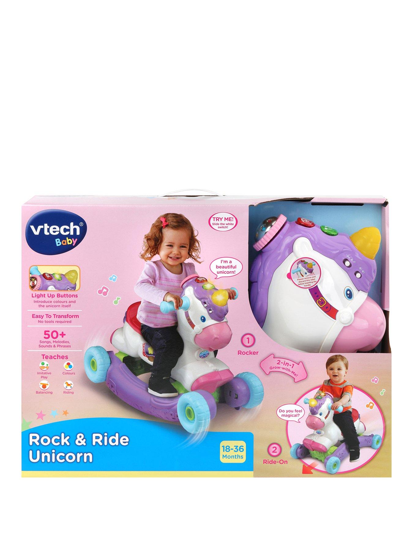 VTech Rock n Ride Unicorn very.co.uk
