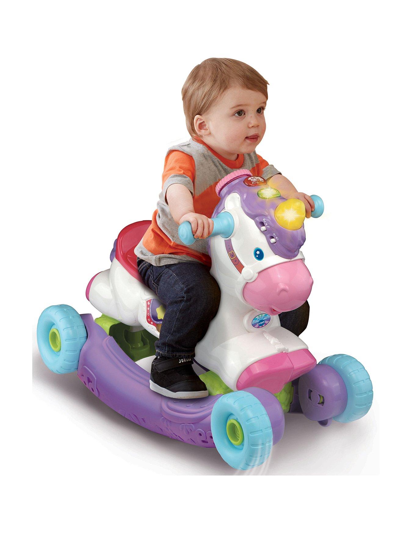 VTech Rock n Ride Unicorn | very.co.uk