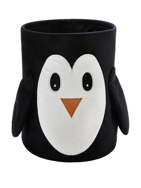 christmas-penguin-storage-basket
