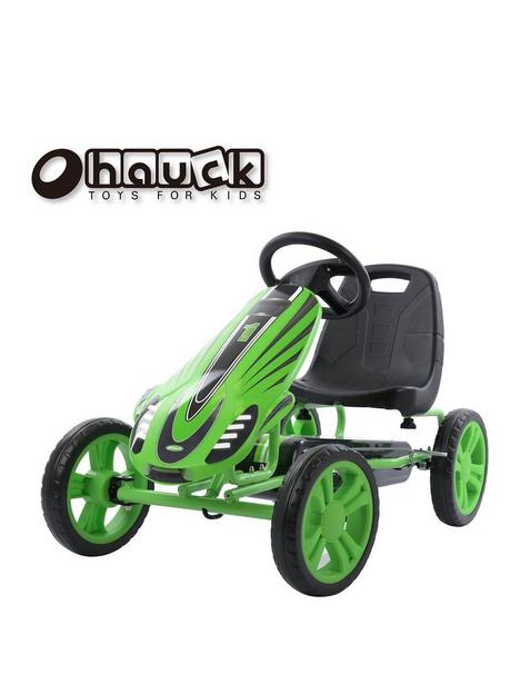 hauck-speedster-go-kart-green