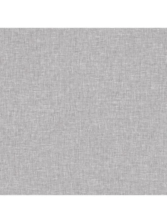 front image of arthouse-grey-linen-texture-peel-stick-wallpaper
