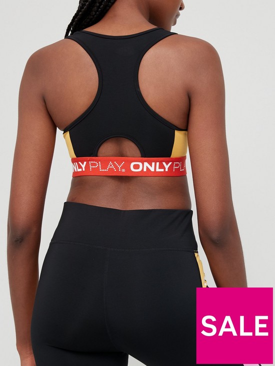 stillFront image of only-play-colour-block-sports-bra-blackpink