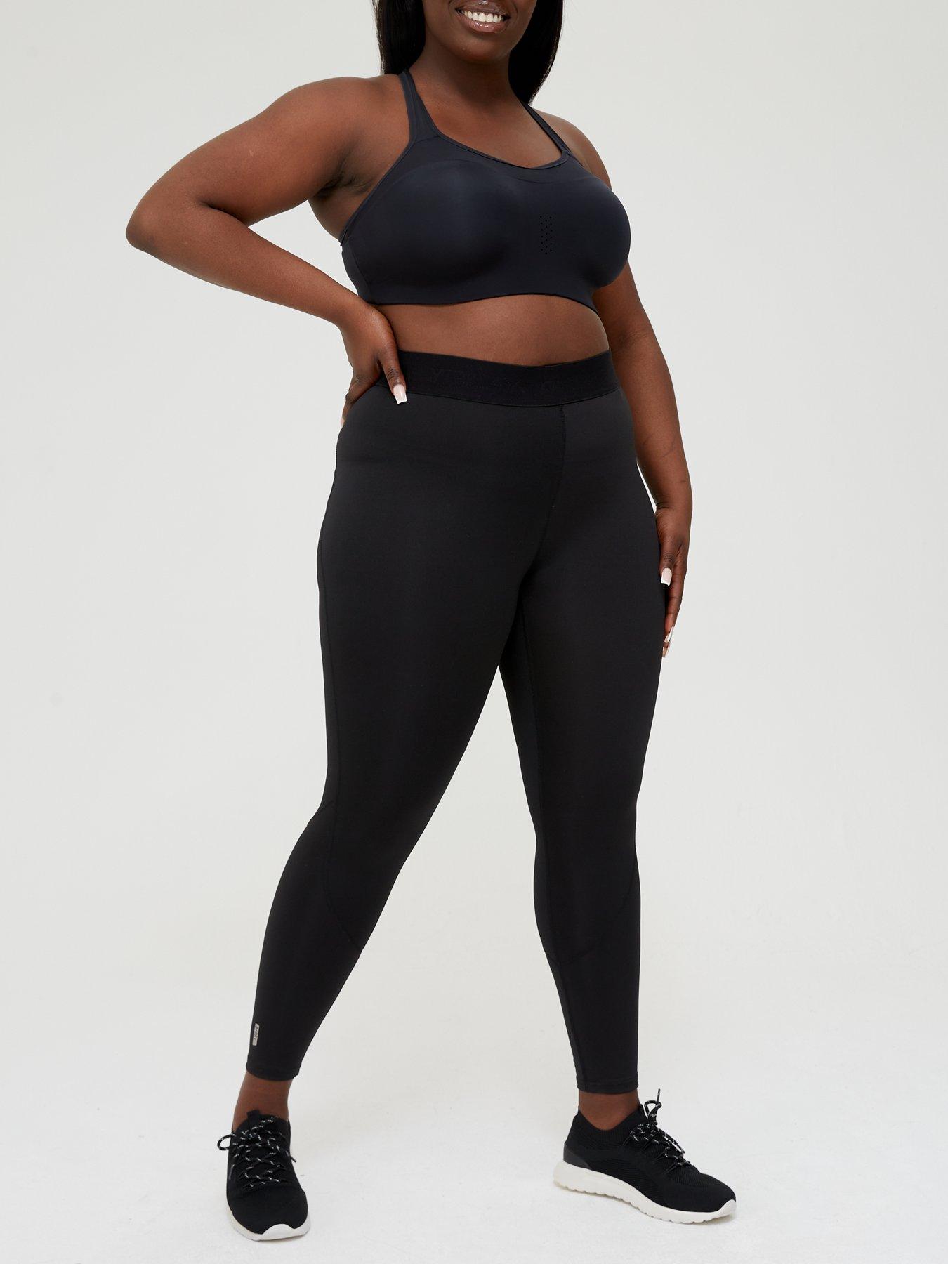 Only Play Curvy Leggings - Black