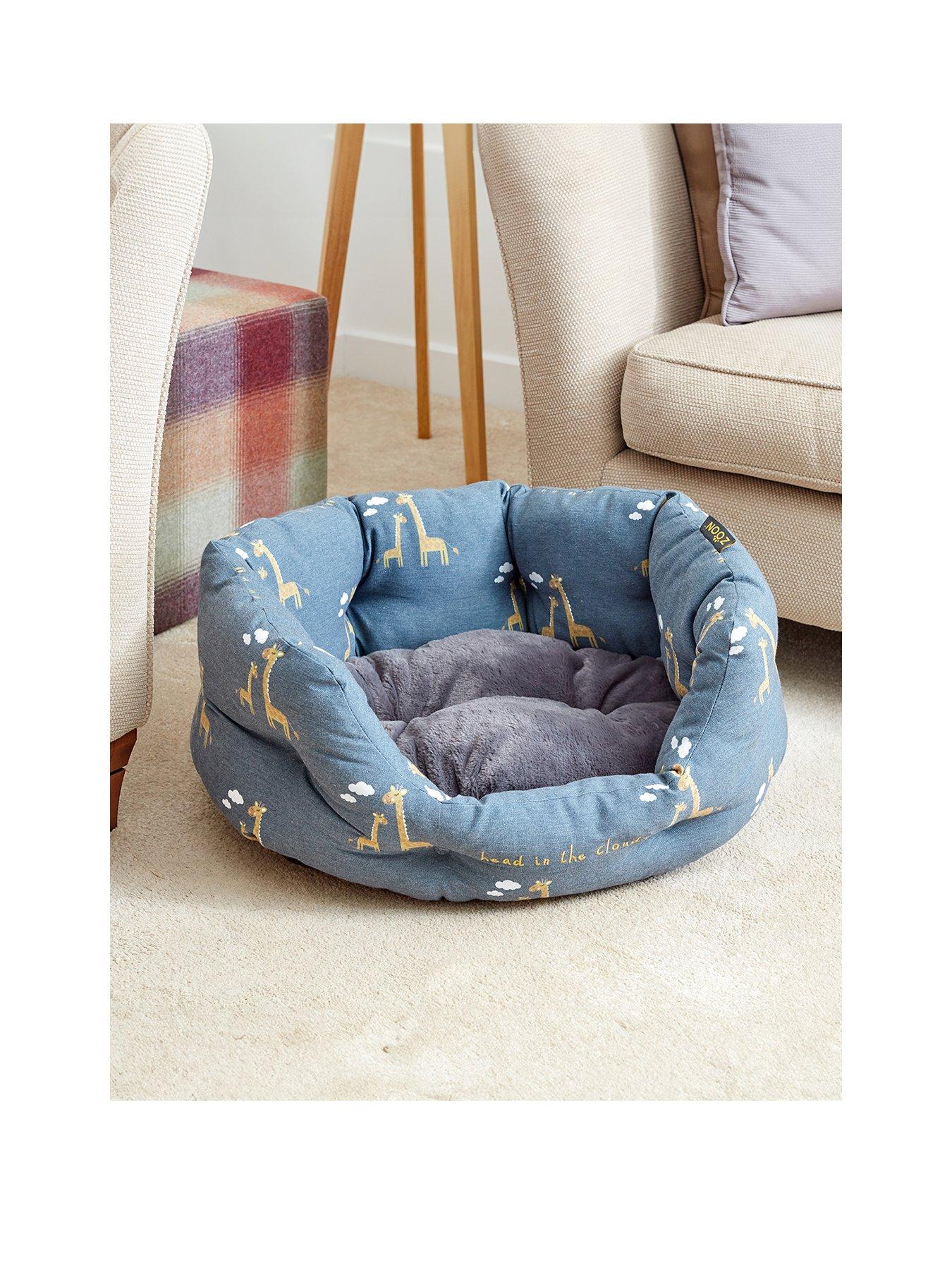 Product photograph of Zoon Head In The Clouds Oval Pet Bed - Small from very.co.uk