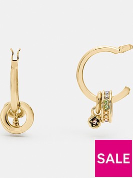 coach-rondelle-enamel-crystal-drop-earrings-gold