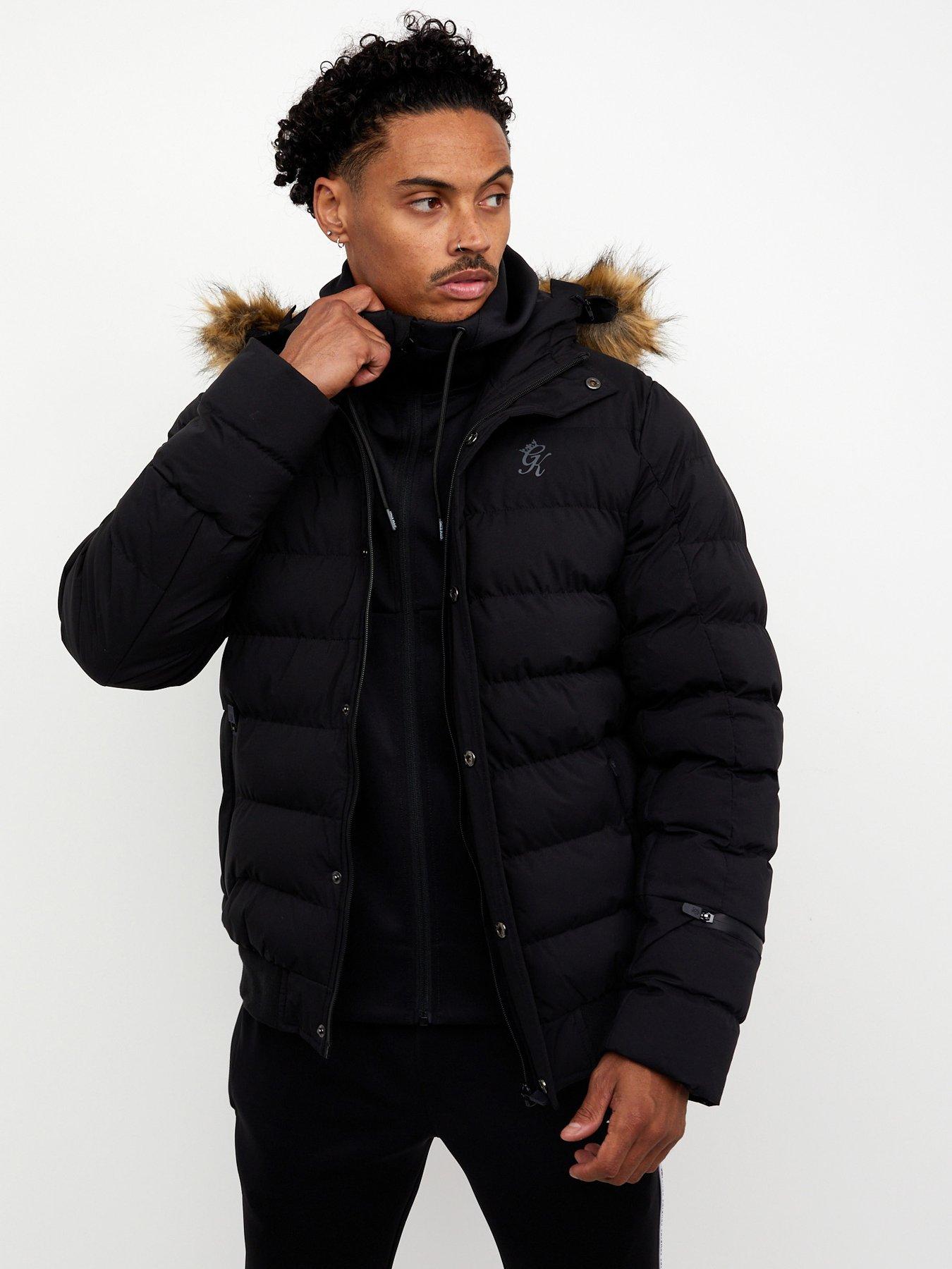 gym king jacket black