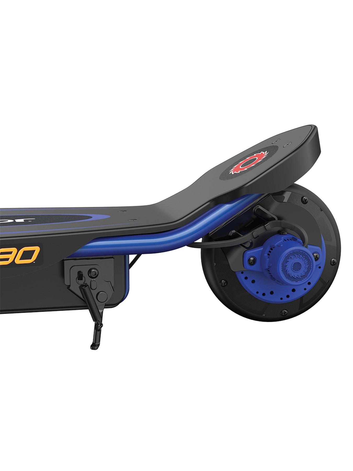 Image 4 of 6 of Razor Power Core E90 Electric Scooter for Kids 8+ - Blue