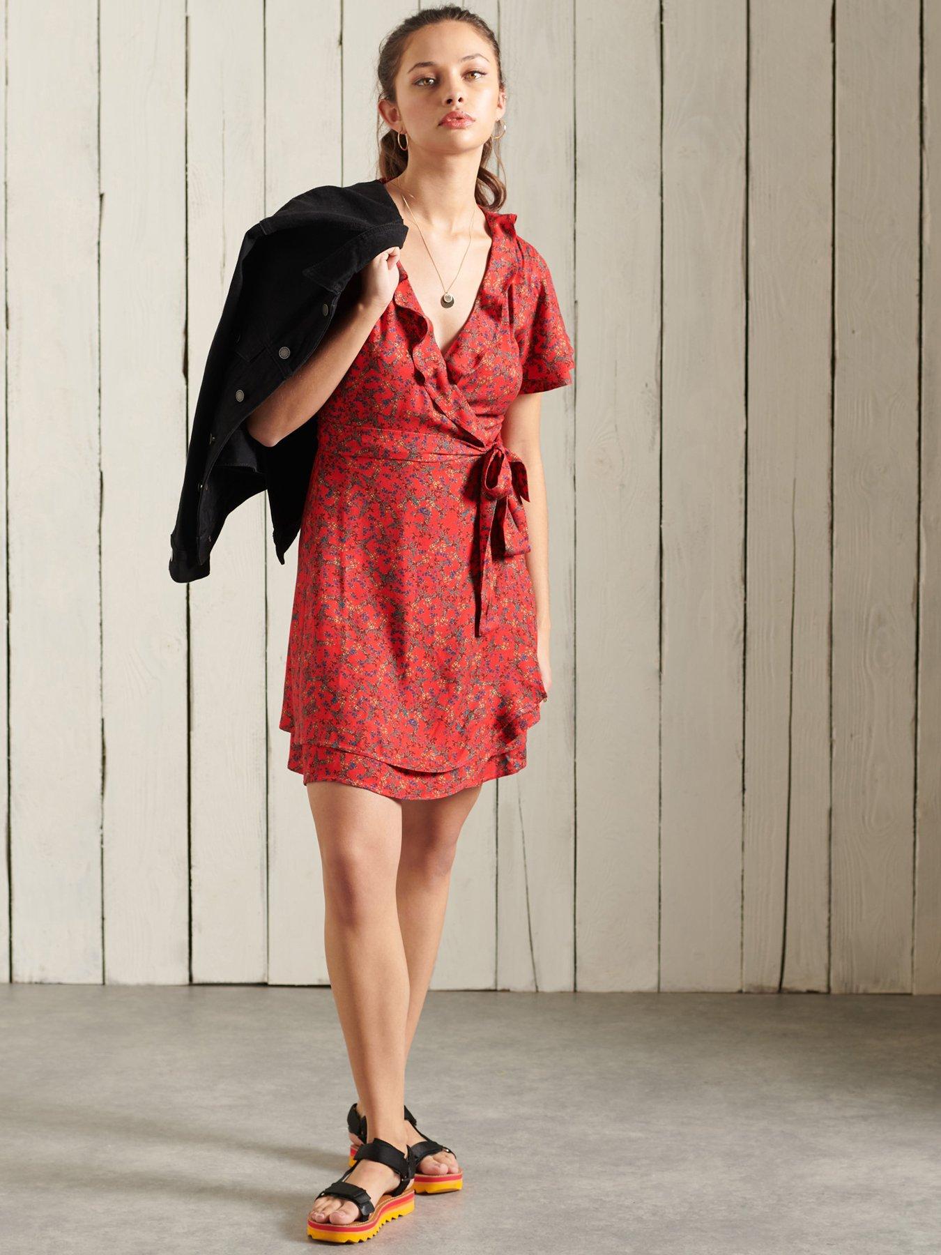 Superdry summer shop wrap dress