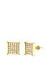  image of mens-cubic-zirconia-bling-studs